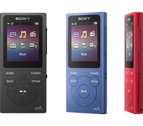Enjoy music, videos, games and apps with walkman mp3 music players and mp4 video players. SONY Walkman NW-E394R 8 GB MP3 Player with FM Radio - Red ...