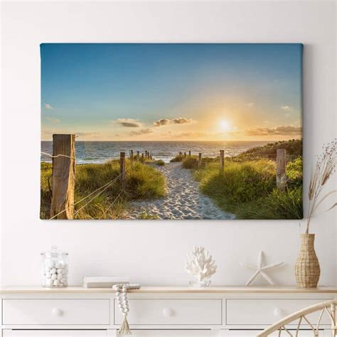 Canvas Print Sunset Wall