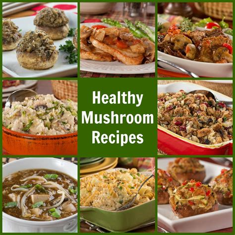 20 Healthy Mushroom Recipes | EverydayDiabeticRecipes.com