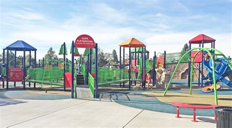 Hope Playground Sam Johnson Park Redmond Oregon All Accessible