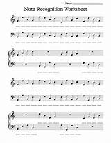 The year of piano sight reading 2007. Beginning Piano Note Recognition Worksheet | Music theory worksheets, Piano worksheets, Music theory