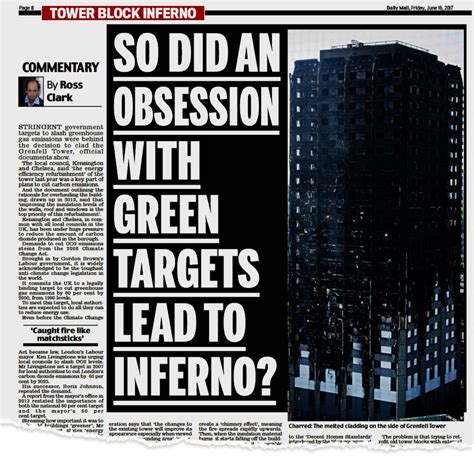 Factcheck Grenfell Tower Fire And The Daily Mails ‘green Targets Claim