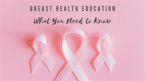 Breast Health Education Saint Johns Cancer Institute