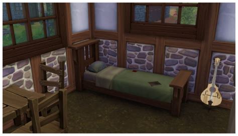 The Sims 4 Zxta Medieval Beds 520