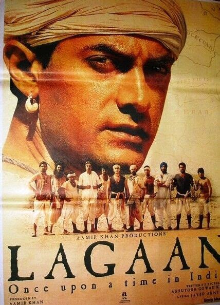 The extraordinary story of the creator of a classic. LAGAAN : ONCE UPON A TIME IN INDIA BOLLYWOOD POSTER # 2 ...