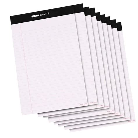 Roco Standard Writing Pad A5 80 Pages 40 Sheets Lined White