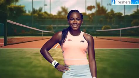 Who Is Coco Gauff Coco Gauff Age Height Parents Net Worth Ranking Nationality English Talent
