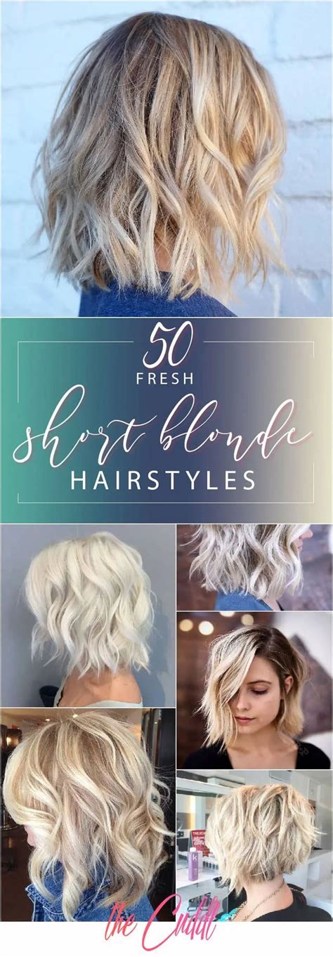 50 Fresh Short Blonde Hair Ideas To Update Your Style In 2022 Short