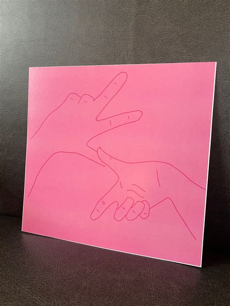 Kappa Kappa Gamma Hand Sign Print Etsy
