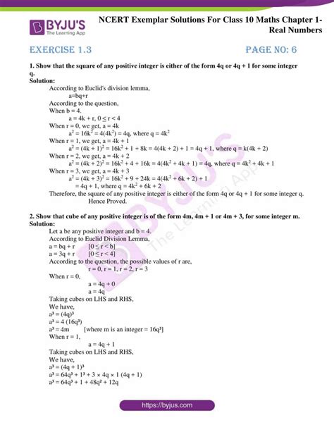 Ncert Book Class 10 Maths Chapter 1 Real Numbers Gambaran