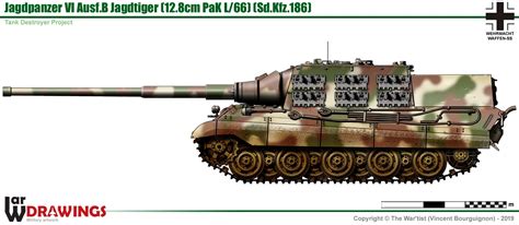Jagdpanzer Vi Ausfb Jagdtiger Mit 128mm Pak L66