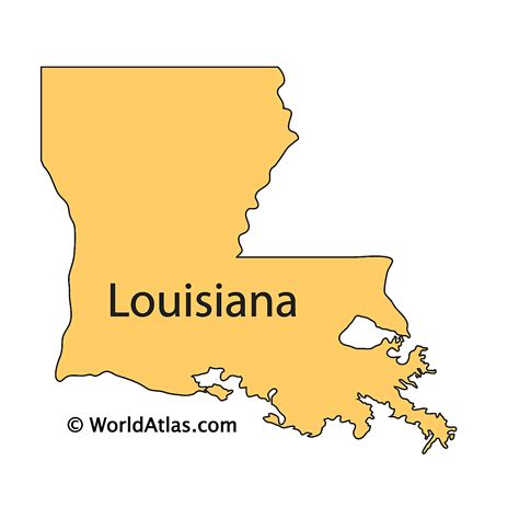 Mapas De Luisiana Atlas Del Mundo