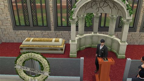 Brittpinkiesims♥ The Sims 4 Funeral Event Mod It S Finally Done