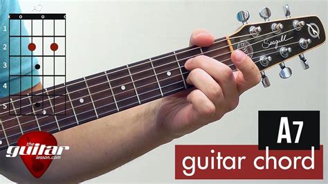 A7 Guitar A7 Guitar Chord Drop D Tuning A Dominant Seventh Here Is
