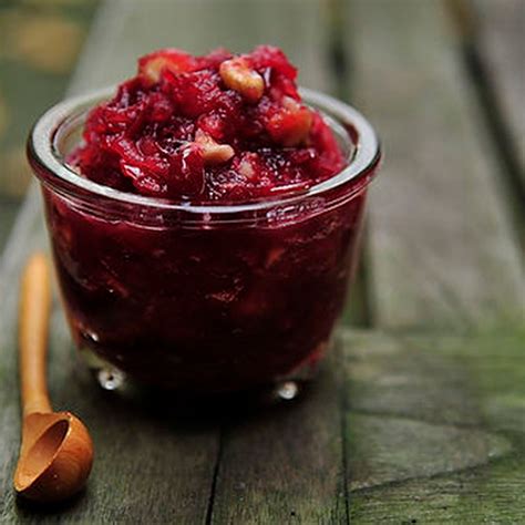 Make extra — you can spread leftovers on crackers with cheese for an a+ snack or app. Pear, Brandy & Walnut Cranberry Sauce Recipe on Food52 ...