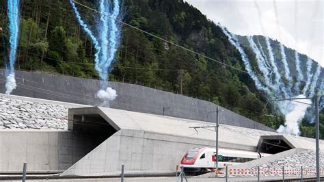 Gotthard Rail Tunnel Worlds Longest And Deepest Opens Under Swiss