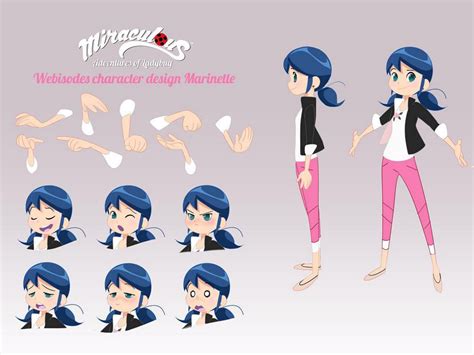 Marinette Webisode Character Design Miraculous Ladybug Know