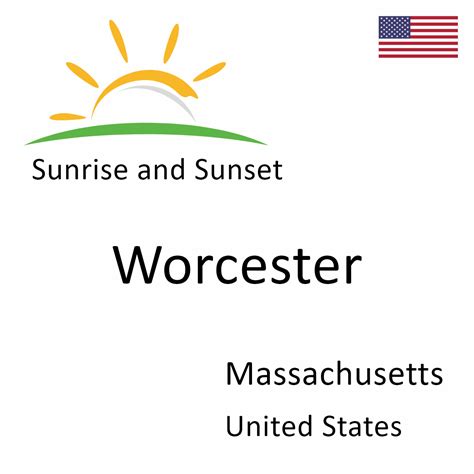 Sunrise And Sunset Times In Worcester Massachusetts United States
