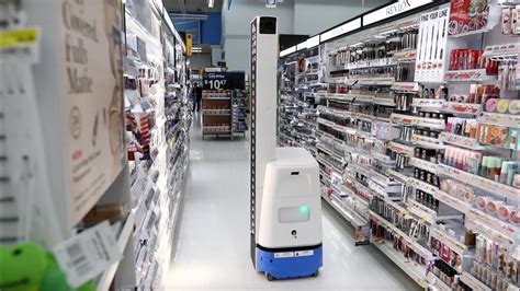 Robots In Retail Walmart Robots At The Carlisle Pa Store Youtube