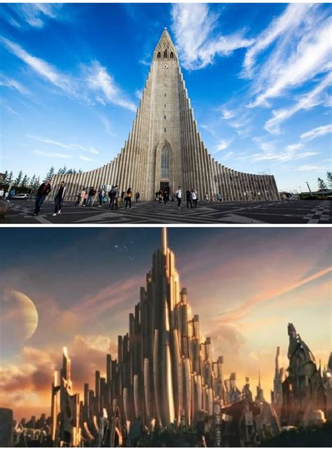 Wonder Whether Hallgrimskirkja Was Inspired By Asgard Structure R