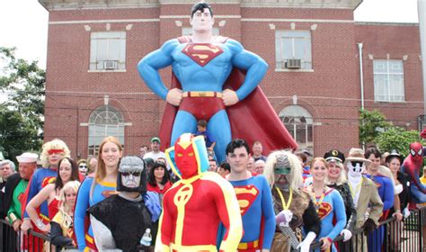 Superman Celebration From Metropolis Illinois