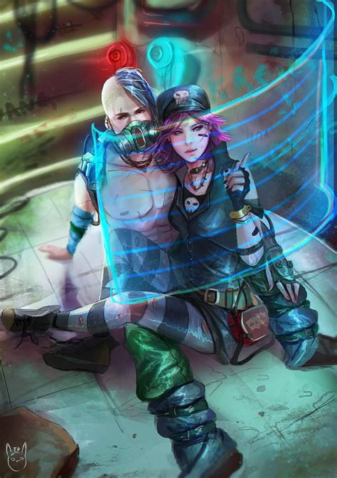 Cm Krieg And Gaige Borderlands By Talitapersi On Deviantart From