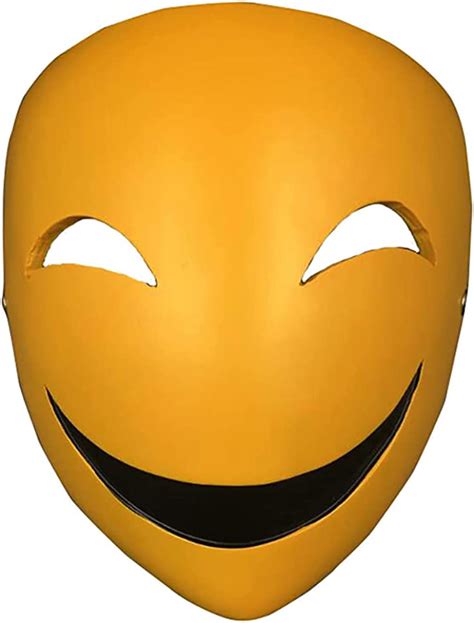 Buy Black Bullet Mask Kagetane Hiruko Cosplay Mask Smile Face White