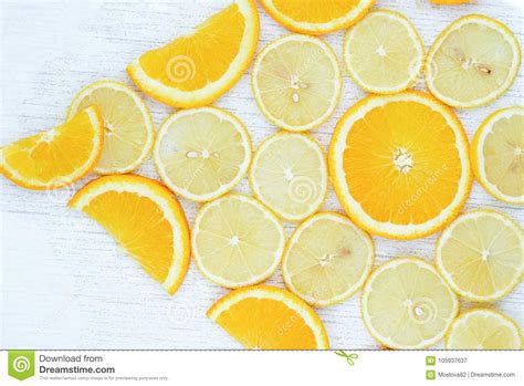 Sliced Lemons Oranges And Grapefruit Stock Image Image Of Juice