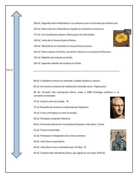 PDF Línea del Tiempo del Imperio Romano DOKUMEN TIPS