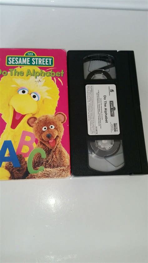 Sesame Street Do The Alphabet Vhs Muppets Grelly Usa