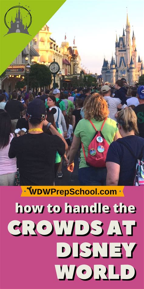 11 Tips For Handling The Crowds At Disney World Wdw Prep School