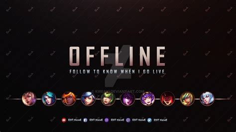 Elementalist Lux Stream Offline Screen By Kireaki On Deviantart