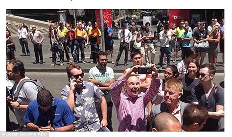 Selfie Shame Of People Posing For Pictures Of Themselves At Sydney