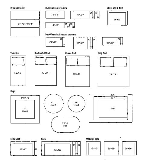 Rapidesign house furnishings template, 1/4 inch = 1 foot scale, 1 each (r714). Pin on quarter scale 144th scale projects ideas tuts