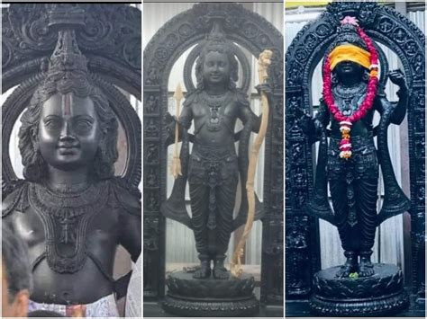 First Pictures Of Lord Rams Idol In Ayodhya Released Before