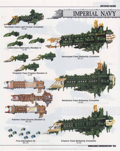 Imperial Navy Battlefleet Gothic Imperium Of Man Warhammer