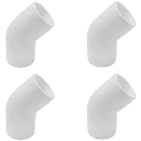 Buy Sdtc Tech 4 Pack 34 45 Degree Elbow Pvc Fitting Furniture Grade