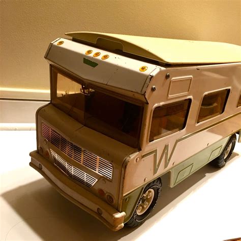 Reduced Vintage Large Winnebego Camper Van 1970s Metal Etsy