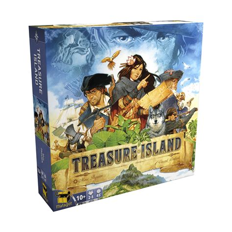 Treasure Island Strategy Board Game