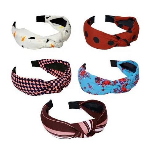 Turban Knot Bands Polka Dots Turban Band For Girls Manufacturer From