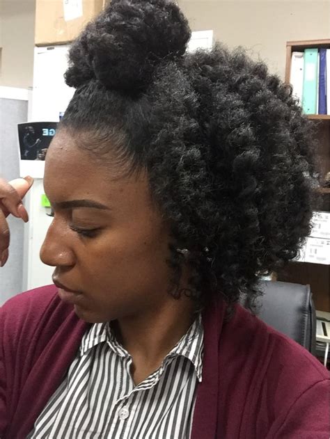 Pin by anise naturals on natural hair updo in 2019 | natural image source : Natural Hair | Natural hair twist out, Natural hair twists ...