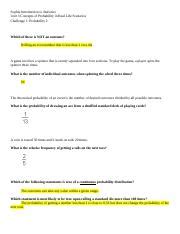 Unit 3 Challeng 1 Pt 2 Docx Sophia Introduction To Statistics Unit 3