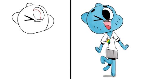 How To Draw Nicole Watterson Amazing World Of Gumball