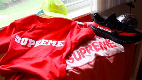 Supreme Outfit Challenge Making The Ultimate Hypebeast Fits Youtube