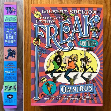 The Fabulous Furry Freak Brothers Omnibus Signed By Gilbert Shelton