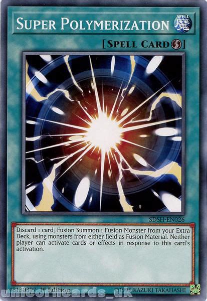 Check spelling or type a new query. SDSH-EN026 Super Polymerization Common Mint YuGiOh Card ...