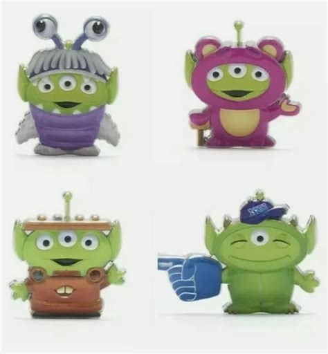 Disney Toy Story Alien Pixar Remix Pins Limited Release Series 6 Set Of
