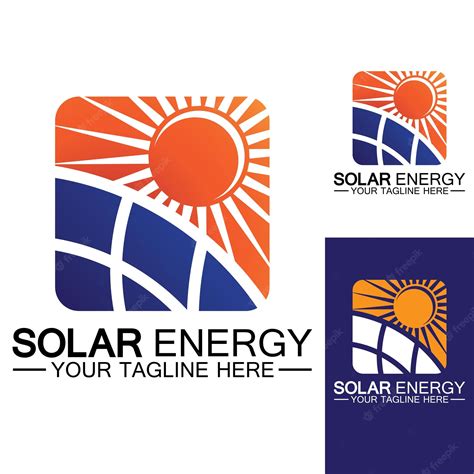 Premium Vector Solar Energy Logo Design Vector Template