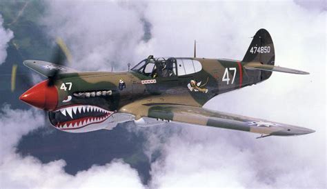 P40 Warhawk Of Claire Chennaults Flying Tigers Rwwiiplanes