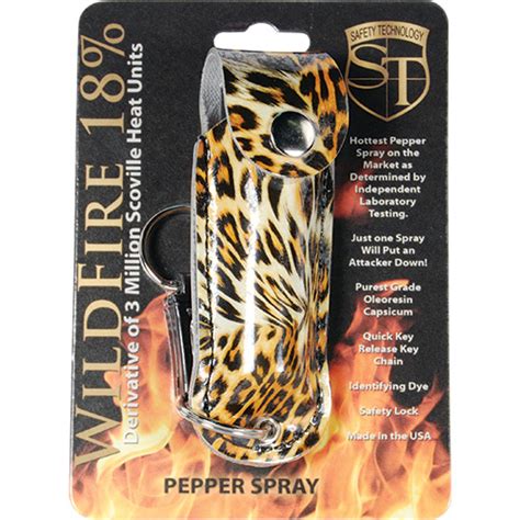 Wildfire 12 Oz Fashion Leatherette Holster And Quick Release Key Chain